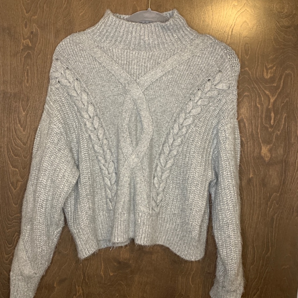 Grey Turtleneck